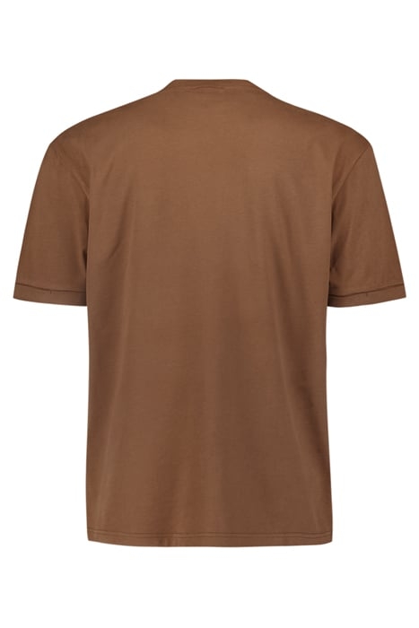T-SHIRT CREWNECK BROWN 2