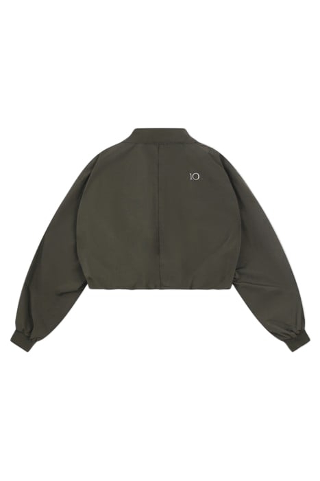 CROPPED BLAZER JACKET OIL GREY 4