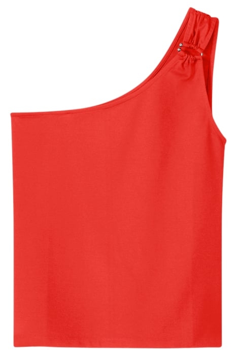 SINGLET HEAVY JERSEY POPPY 3