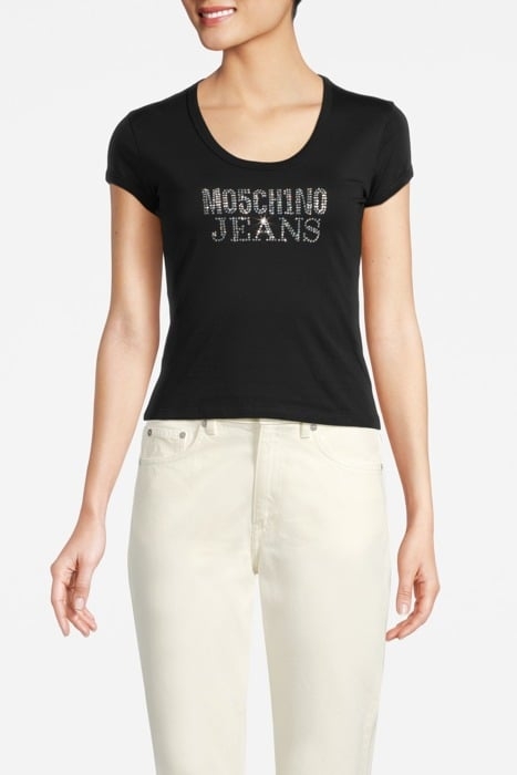 LOGO JERSEY T-SHIRT BLACK 1