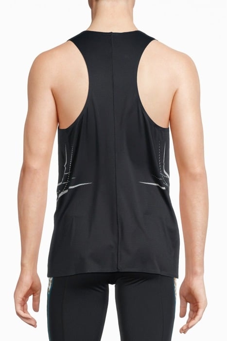 M A-ONE MESH TANK TOP BLACK UR 2