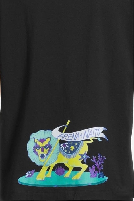 ARENA FUN PLANET T-SHIRT BLACK 4