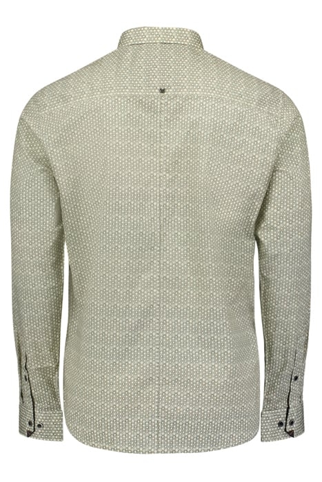 SHIRT STRETCH ALLOVER PRINTED OFFWHITE 5