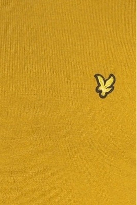 COTTON MERINO CREW NECK JUMPER ELLANESS GOLD 5