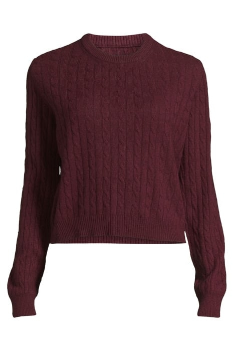 LEMON SWEATER MERLOT 3