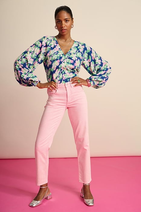 JEANS - ELLI STRAIGHT BLOOMING PINK 4