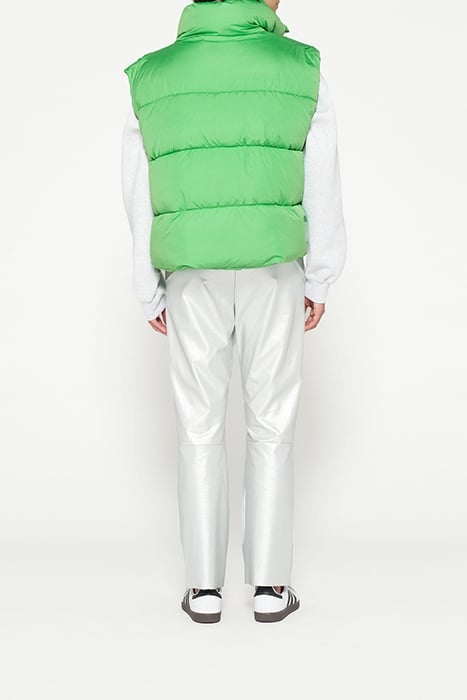 PADDED VEST APPLE GREEN 3