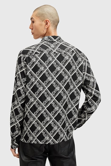 GRID LS SHIRT JET BLACK 2