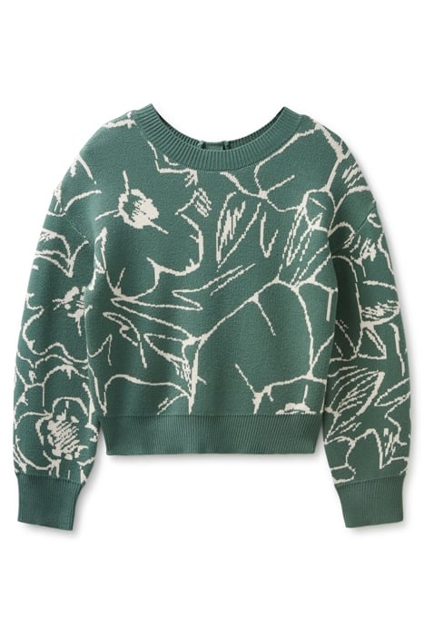 WEAR ME 2 WAY CARDI DARK FOREST 4