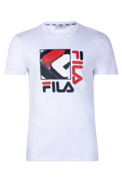 SAURIMO GRAPHIC LOGO TEE BRIGHT WHITE 1