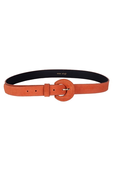 ANDREW - NASTURTIUM BELT IN CERTIFIED SUEDE LEATHER 2