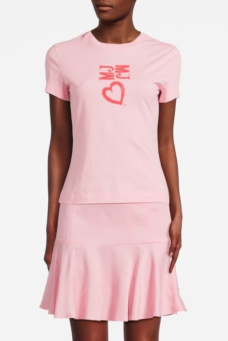 JERSEY T-SHIRT WITH MJ PRINT PINK 1