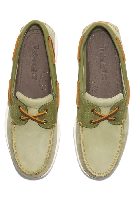CLASSIC BOAT BOAT SHOE LIGHT GREEN NUBUCK 3