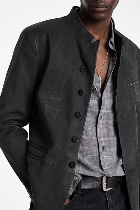 SLIM FIT JACKET WITH WIRE INSERTED STAND FOSSIL 3