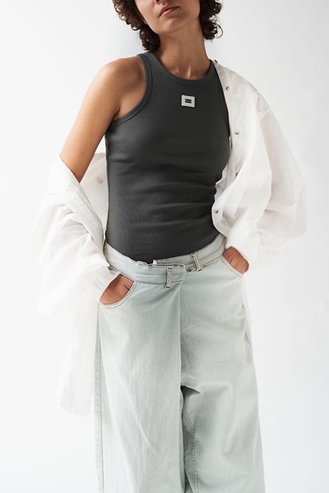 CROSS DENIM PANTS SEA FOAM 7