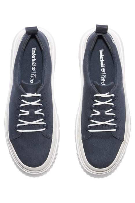 GREYFIELD LACE UP SHOE DARK BLUE CANVAS 2