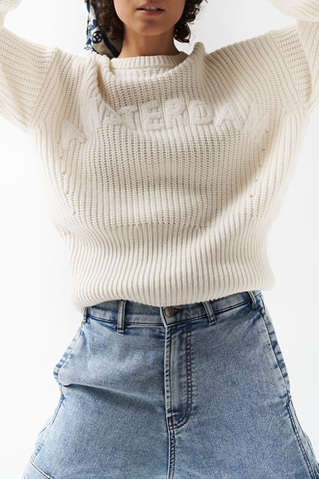 KNIT SWEATER AMSTERDAM ECRU 4