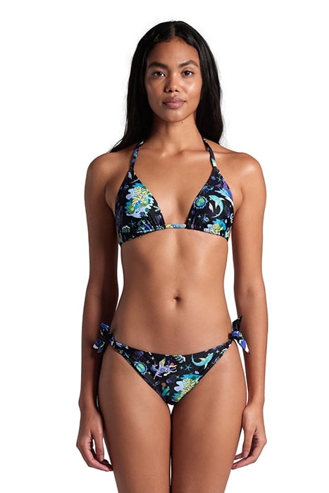 WOMEN'S ARENA FUN PLANET BIKINI TRIANGLE BLACK MULTI 1