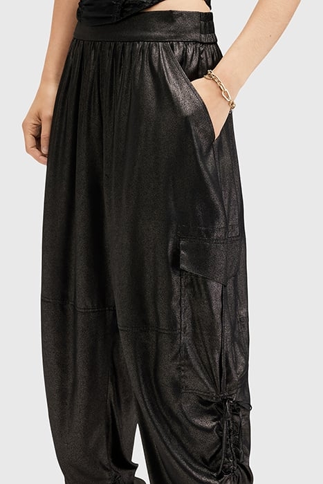 KAYE TROUSER METALLIC BLACK 6