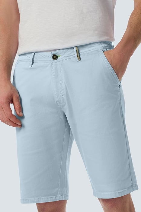 SHORT CHINO GARMENT DYED TWILL STRETCH SKY 6