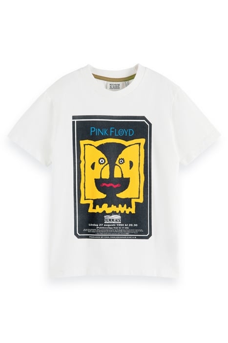 BOYS COTTON IN CONVERSION PINK FLOYD ARTWORK T-SHIRT OFF WHI 4