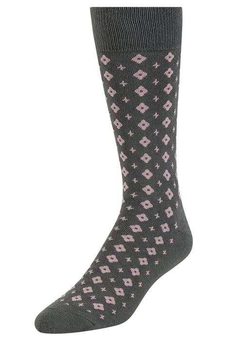 4PK MENS NON TERRY DRESS CREW GREEN 2