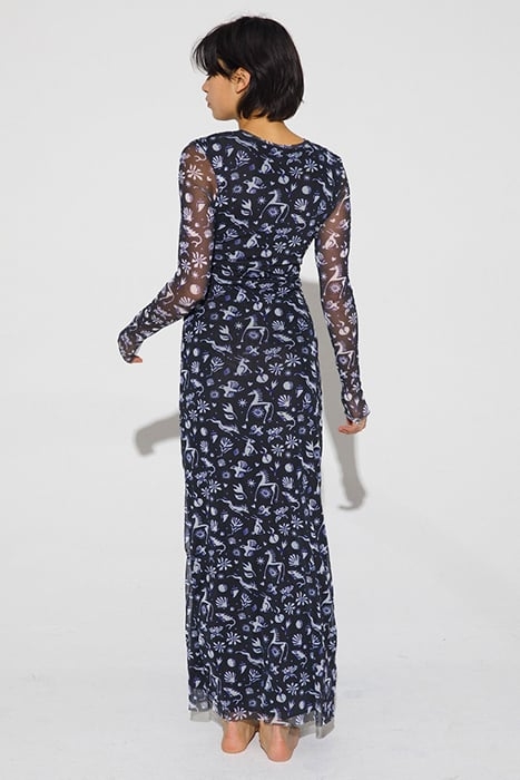 AERIN MESH DRESS BLACK 2