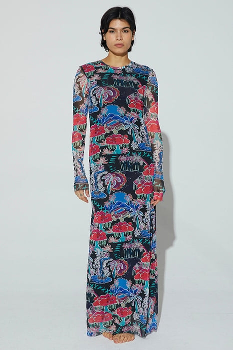 VINA MESH DRESS MULTI 1