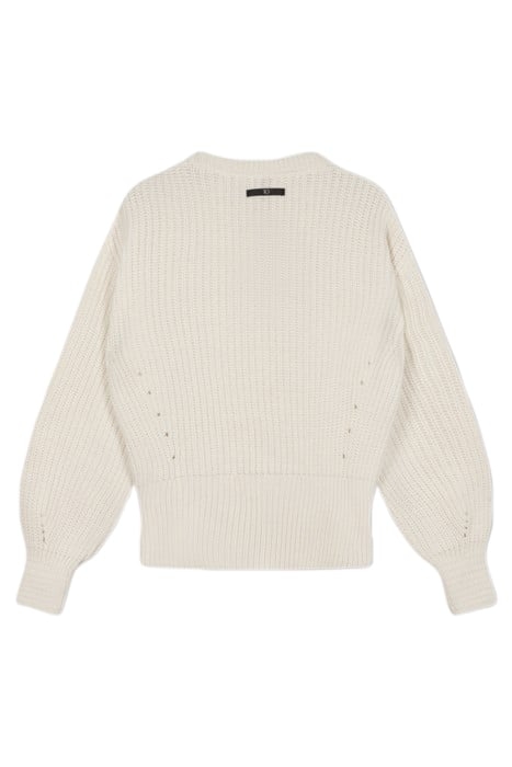KNIT SWEATER AMSTERDAM ECRU 3