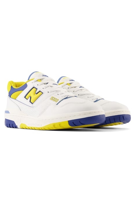 BB550NCG SNEAKERS IN WHITE & YELLOW 2