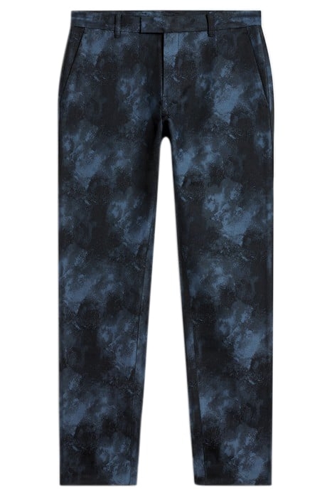 SLIM FIT PANTS WITH WELT HIP POCKETS AND BLUE STONE 2