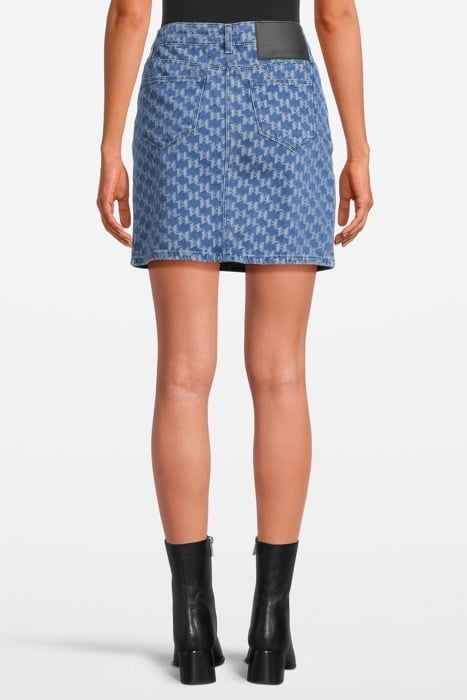 MONOGRAM JCQ DENIM SKIRT MONOGRAM DENIM 2