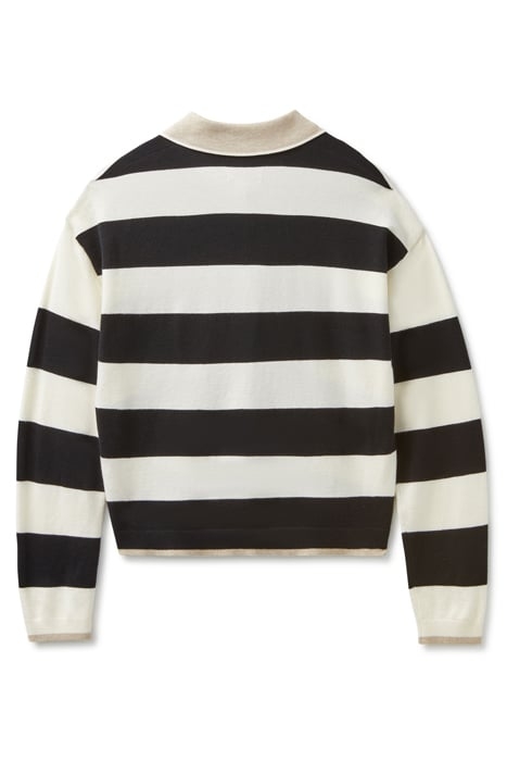 POLO SWEATER SUGAR SWIZZLE / BLACK NIGHT 2