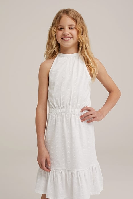 DRESS MID LENGTH WHITE 4