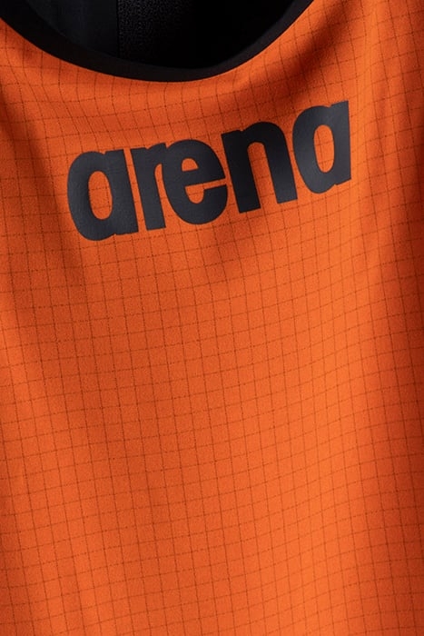 W ZIPPED TRISUIT TRI POLY C ORANGE,BLACK,ORANGE 3