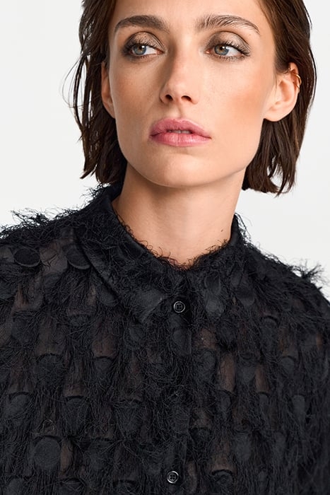 BLOUSE WITH STRUCTURE BLACK 5