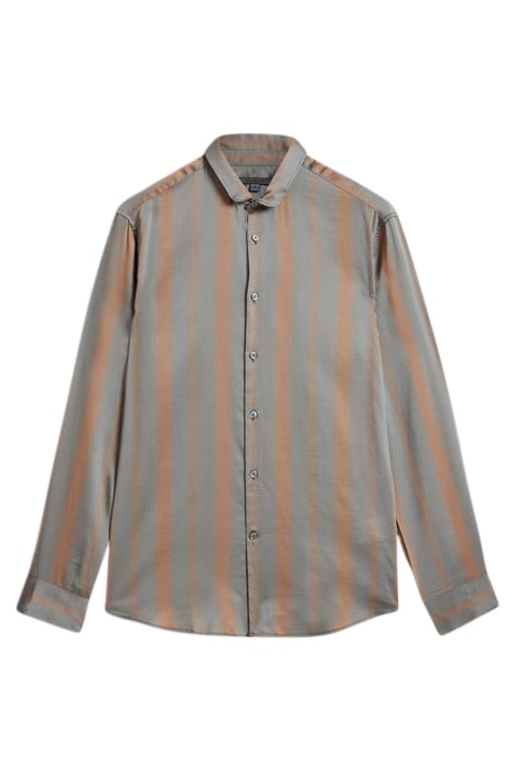 SLIM FIT SHIRT WITH WIRE INSERTED SHAPED HENNA 2