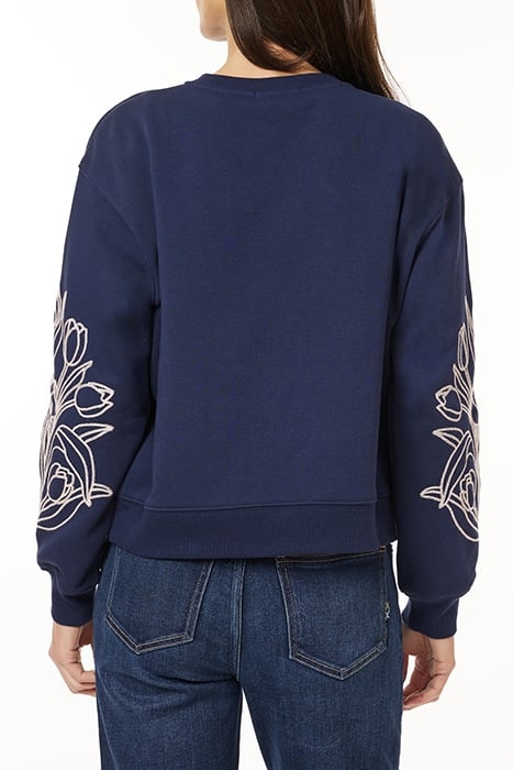 CREWNECK SWEATSHIRT MARITIME BLUE 2