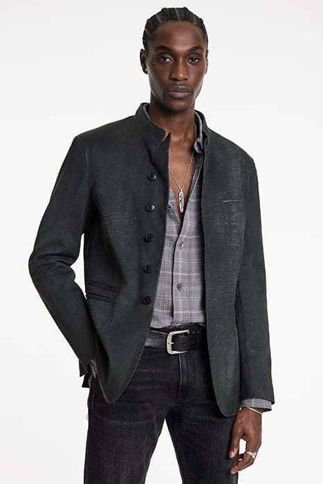 SLIM FIT JACKET WITH WIRE INSERTED STAND FOSSIL 1