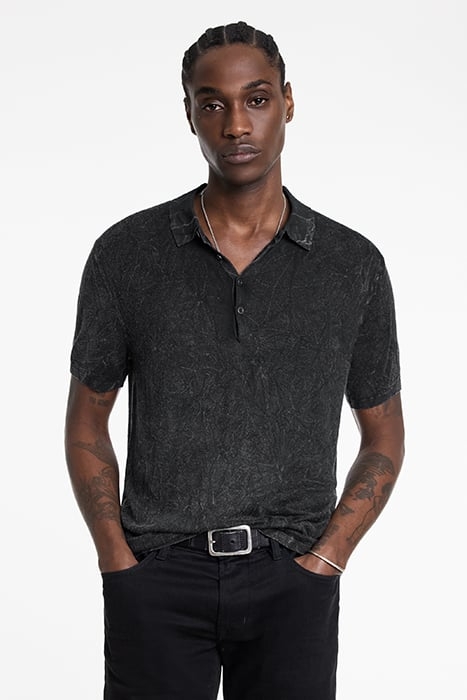 CHATHAM REGULAR FIT SS P OLO WITH PIGMEN MIDNIGHT 1