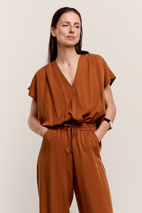 JUMPSUIT TENCEL CACAO 2