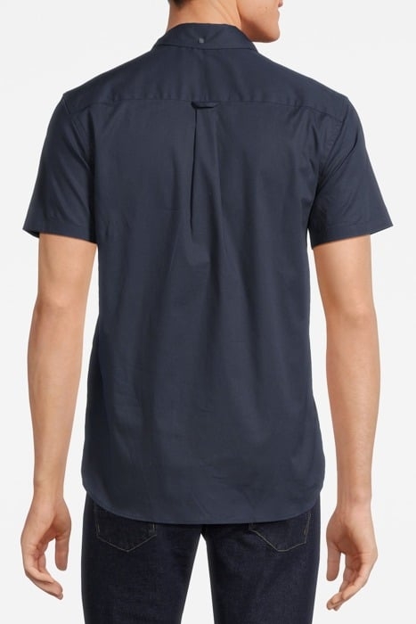 POPLIN SHORT SLEEVE SHIRT DARK NAVY 2