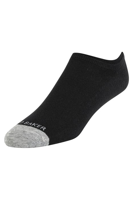 3PK MENS NON TERRY LINER BLACK 4