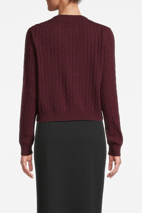 LEMON SWEATER MERLOT 2