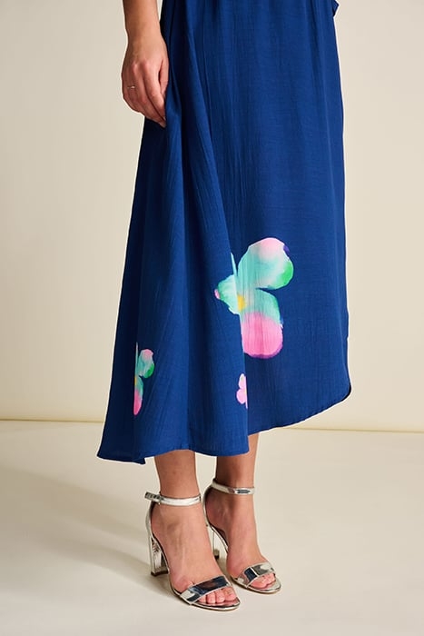 SKIRT - INK BLUE BLOSSOM BLUE 7