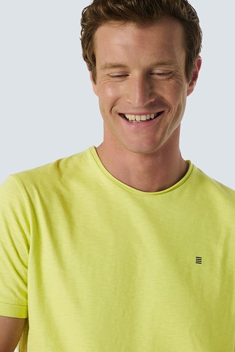 T-SHIRT CREWNECK SLUB LIME 6