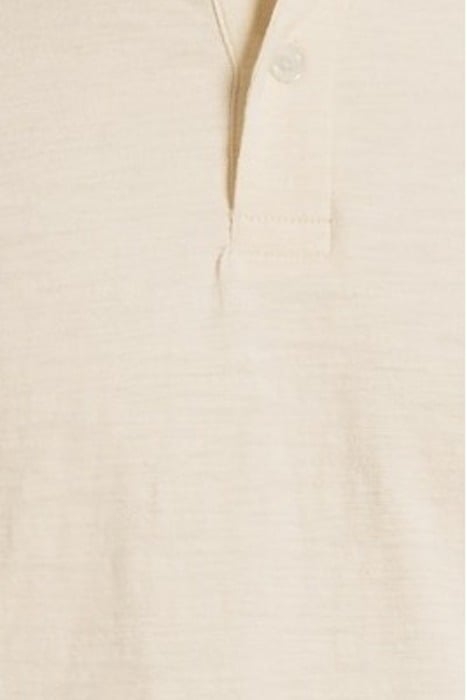 SLUB SS POLO PARCHMENT 5