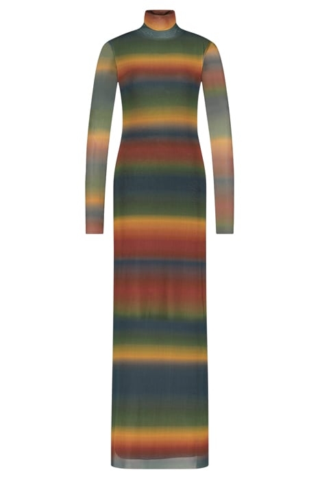 LILIAS MESH DRESS GREEN 3