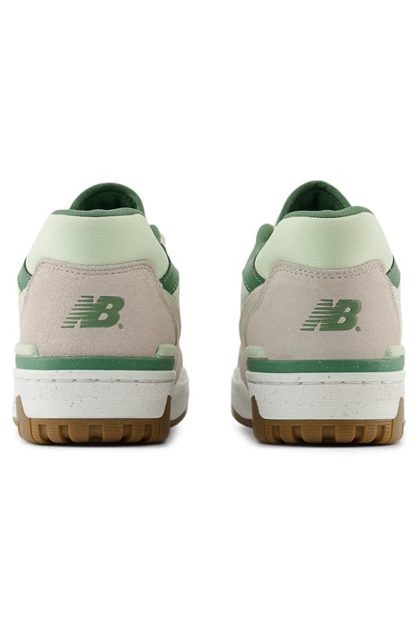BBW550HK SNEAKERS IN OFF WHITE AND GREEN 4