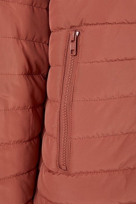 LIGHT BUBBLE JACKET TERRACOTTA 8